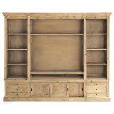 Meuble Bibliotheque Tv Bois Naturel Passy Sur Maisons Du Monde Decouvrez Tous Les Meubles Et Objets De Bibliotheque Meuble Tv Meuble Tv Bois Massif Television