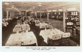 The highlight of your first class passage is heading to the first class dining room at 7:00 pm for dinner. First Class Diningsaloon Test