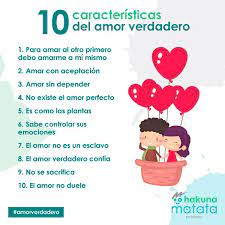 Quiero saber ¿qué es el amor? El Amor 10 Caracteristicas Y Tipos De Afecto Hakuna Matata