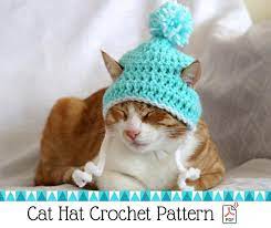 Pin By Lisa Hamment On Crochet Hats In 2021 Cat Hat Pattern Cat Hat Crochet Pattern Crochet Cat Hat Pattern