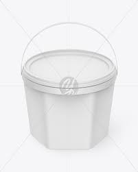 Download Ice Cream Bucket Mockup In Bucket Pail Mockups On Yellow Images Object Mockups PSD Mockup Templates