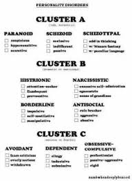 can a borderline be a sociopath is there a chart of some