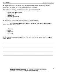 After reading the text, use the steps below to answer the short. Readworks Answers Pdf Tiny Giant Read Free Readworks Answer Keys