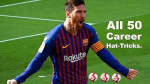 Lionel Messi All 50 Career Hat Tricks With Commentaries Lionelmessi Soccerrate Lionelmessiall50hattricks Lionelme Lionel Messi Lionel Messi Skills Messi
