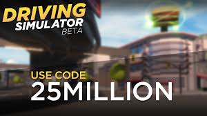 All driving simulator codes in an updated list. Nocturne Entertainment On Twitter To Celebrate 25 000 000 Total Visits We Have Added A Promo Code Feature And You Can Now Use The Code 25million To Redeem 25 000 Credits For Free Https T Co Byrzv13n5a
