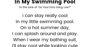 In My Swimming Pool Songs For Toddlers Preschool Songs Water Safety Activities