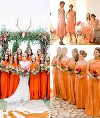Robes Demoiselle D Honneur Orange Pour Automne Robe De Demoiselle D Honneur Robe Demoiselle D Honneur Orange Demoiselle D Honneur