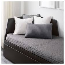 Flekke Lit D Appoint A 2 Tiroirs Brun Noir Une Place Ikea Canada Ikea Day Bed Frame Bed Slats Daybed