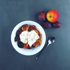 Salade De Fruits D Automne Et Chantilly Vegetale La Cerise Sur Le Maillot Recette Salade De Fruits Automne Salade De Fruits Fruits D Automne