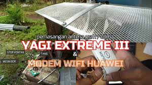 Modem huawei e173 merupakan modem portable atau modem dalam bentuk usb yang memiliki kemampuan cukup bagus untuk membantu anda agar terkoneksi dengan jaringan internet. Pemasangan Antena Gsm Cdma Yagi Extreme Iii Dengan Modem Wifi Huawei By Stiosoft