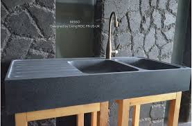 Sf001 sink form 8 ft. 1200mm Double Bowl Kitchen Sink Granite Stone Besso