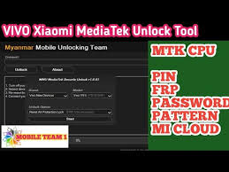 You can download mi account unlock tool rar to get a ride on this problem. Vivo Xiaomi Mediatek Unlock Tool V1 0 02 Pin Password Pattern Unlock Frp Unlock By Mobile Team