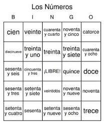 40 Bingo Cards Printed 2 Per Page To Practice 35 Spanish Numbers Between 12 And 100 Includes Word Spanish Numbers Spanish Teacher Resources Spanish Students
