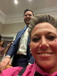 Just me and JD Vance !!!! He is so cool y'all!! 🙌🙌🙌🙌🙌