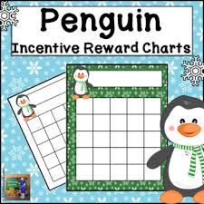 Winter Incentive Reward Sticker Charts Bundle