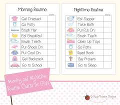 Pin By Lindsay Tuschen On Chore Chart Morning Routine Kids