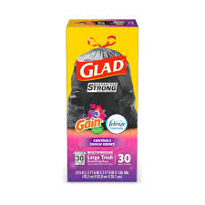 Contactless delivery and your first delivery is . Glad Multipurpose 30 Gallon Trash Bags Gain Moonlight Breeze Scent 30 Ct