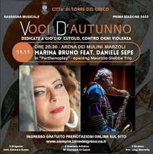 Voci d'autunno, Partenoplay di Marina Bruno si terrà al Corallo