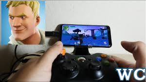 Playing fortnite pc with an xbox 360 controller! Fortnite Mobile With Xbox 360 Controller Android Gameplay Youtube