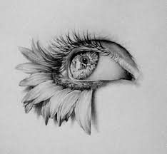 Art Flowers And Eye Image Eye Art We Heart It Art Eye Drawing