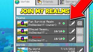 If you'd like to invite other players to your realm on minecraft for mobile, nintendo switch, playstation 4 & 5, windows 10, vr, and xbox one & series x|s in an easy way, you can use our realms invite link feature to easily add more players without having to individually add them to your realm. How To Join My Realms Now Youtube
