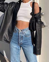 Born To Be Wild Faux Leather Jacket Cute Casual Outfits Fashion Inspo Outfits Trendy Outfits