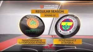 23.01.2014 fenerbahçe 77 72 panathinaikos. Highlights Panathinaikos Superfoods Athens Fenerbahce Istanbul