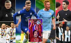 Essential cookies are required for the operation of our website. Premier League 2020 21 Guide Who Is In The Title Race And Who Is Set For A Relegation Battle Daily Mail Online