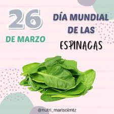 Día Mundial de las Espinacas
