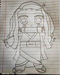 Nezuko, kimetsu no yaiba, by kuena | 可愛い キャラクター イラスト, ちび … from i.pinimg.com. My Chibi Nezuko Drawing
