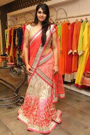 Beauty Galore HD : Saloni Neerus Hot South Indian Model In Half Sari