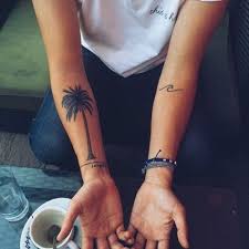 Cool Forearm Palm Tree Tattoos For Girls Tattoos Cute Tattoos Forearm Tattoos