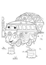 Fillmore From Disney Cars Coloring Page Download Print Online Coloring Pages For Free Color Nimb In 2020 Disney Coloring Pages Cars Coloring Pages Coloring Books