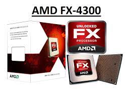 The processor has unlocked clock . Amd Fx 4300 Black Edition Vishera 4 Core Am3 Etsy