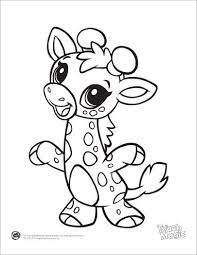 Keep your kids busy doing something fun and creative by printing out free coloring pages. Baby Giraffe Coloring Printable Giraffe Coloring Pages Cute Coloring Pages Animal Coloring Pages