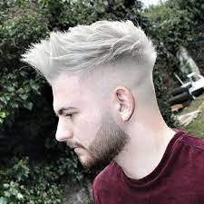 45 Best Spiky Hairstyles For Men 2021 Guide Silver Hair Men Spiky Hair Men Hair Color