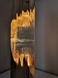 Epoxy Wood Lamp Lamp Night Lamp Resin Table Decor Decor Light In 2020 Resin Table Wood Lamps Wood Lamp Design