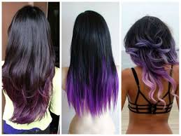 Black Hair Purple Highlights Pictures Hair Purple Hair Black Hair Purple Highlights