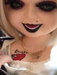 After chucky ended up in a police evidence vault, tiffany used her feminine wiles to rescue him. Bride Of Chucky Tattoo Heart Best Tattoo Ideas
