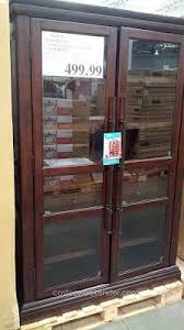 Bayside Furnishings Valemont Glass Door Bookcase At Costco Bookcase With Glass Doors Bayside Furnishings Glass Door