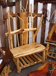 Cedar Log Benches Benches Chairs Log Furniture Log Furniture Plans Cedar Furniture