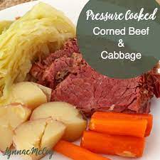 Corned Beef And Cabbage For St Patrick S Day Pressure Cooker Recipe Pressure Cooker Corned Beef Instant Pot Recipes Pressure Cooker Recipes