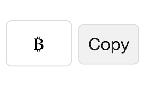 The symbol represents the currency unit bitcoin (100 million satoshi), as well as the bitcoin network and currency itself. Copychar Copy Char Twitter