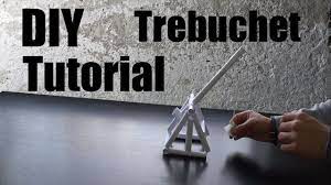 How To Make A Trebuchet Out Of Paper Diy Tutorial Diy Paper Easy Paper Crafts Tutorial