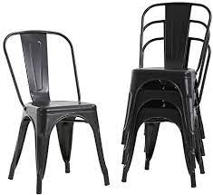 Free design consultation · speak to our designers Amazon Com Metal Dining Chairs Set Of 4 Indoor Outdoor Chairs Patio Chairs Kitchen Metal Chairs 18 Inch Seat Height Restaurant Chair Metal Stackable Chair Tolix Side Bar Chairs 330lbs Weight Capacity