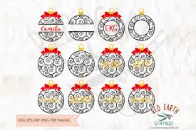 Download Christmas Bauble Bundle Svg Png Eps Dxf Pdf Formats Free