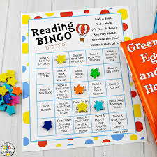 celebrate reading month with this fun reading bingo