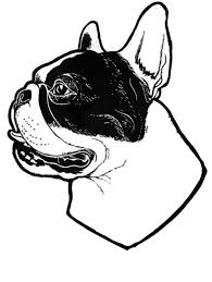 Black And White Bulldog Logo French Bulldog Illustration Tattoo Stencil French Bulldog Art French Bulldog Tattoo White French Bulldog Puppies