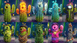 Cactus is the sniper of the plants side. Pvz Garden Warfare 2 All Cactus Plants New Plants Gameplay Youtube