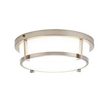Flush mount ceiling lights generally speaking, we offer free shipping for modern white led flush mount ceiling light led square ceiling square ceiling light modern ceiling lights ceiling lights modern living rooms simple. Buy Noma Led Light Flush Mount Light Fixture For Bathroom Kitchen And Living Room Modern Ceiling Light 13 In Brushed Steel Online In Indonesia B07sz8w7t3